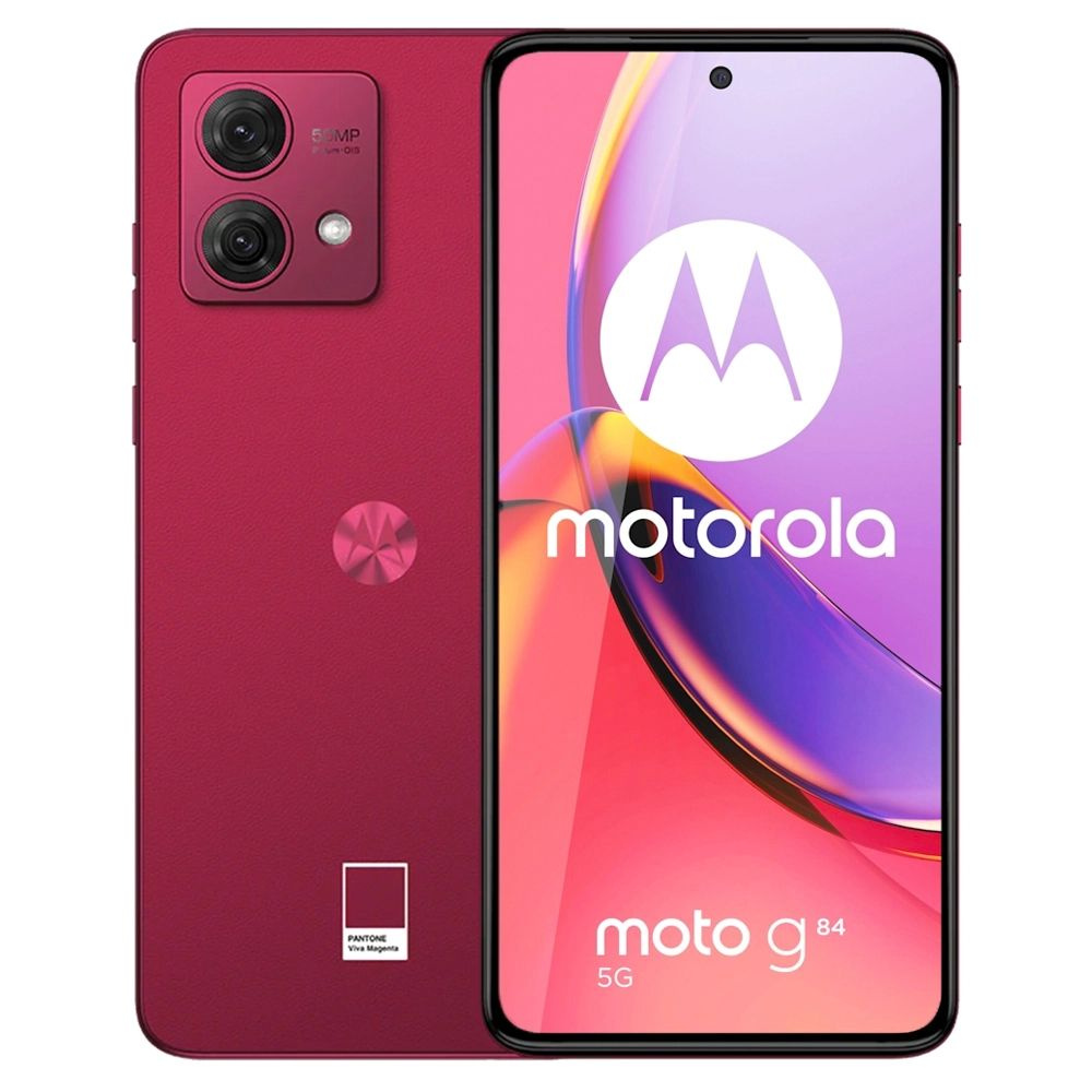 Motorola Смартфон moto g84 5G 12/256 ГБ, розовый #1