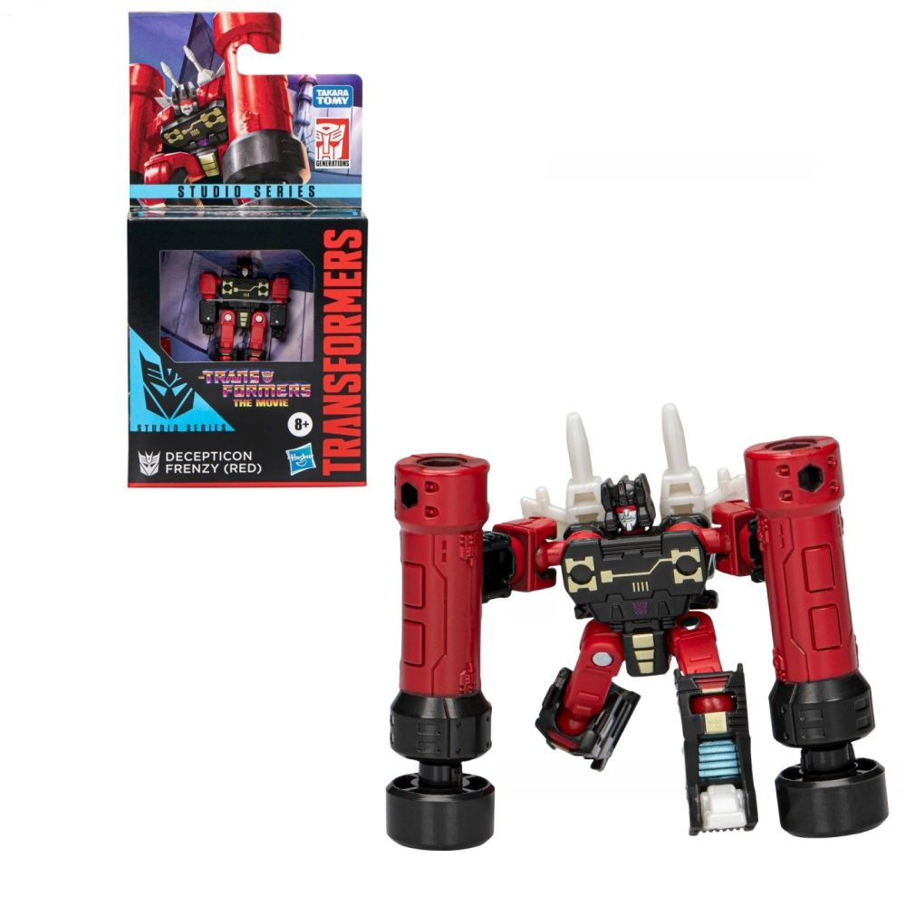 Игрушка Hasbro Трансформеры Studio Series Core The Transformers: The Movie Decepticon Frenzy (Red) 3,5 #1