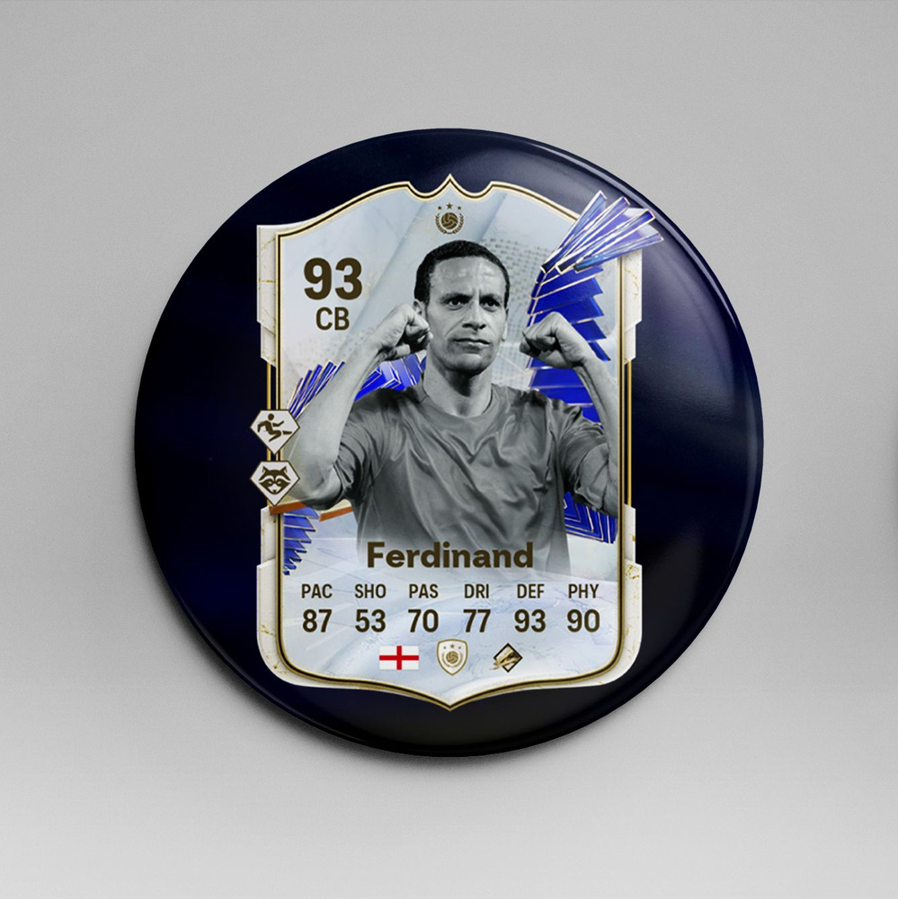 Магнит Rio Ferdinand / TOTY / EA FC 24 mag-eafc24-toty-25 - купить по ...