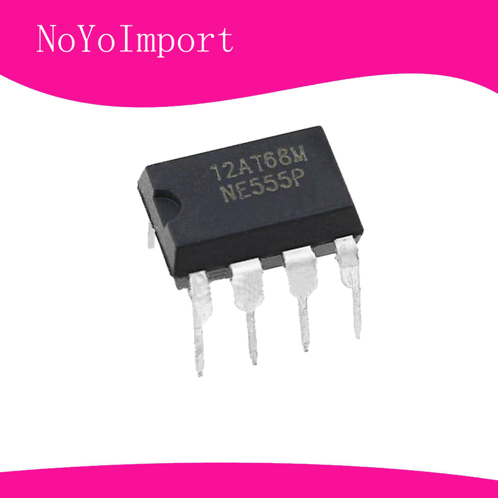 10 шт. DIP-8 NE555 NE555P Микросхема 555 таймер программирования ...