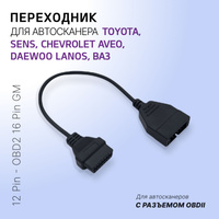 Кабель OBD2 16-pin мама сплиттер