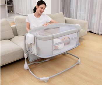 Укачиватель для кроватки Соня автоматическая качалка автомаятник для новорожденных малышей