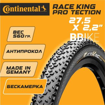 Continental race king 27.5 x sale 2.2 protection