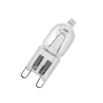 lamp bulb g9 25w halogen 230v