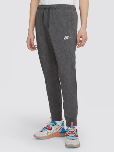 Nike club joggers charcoal sale