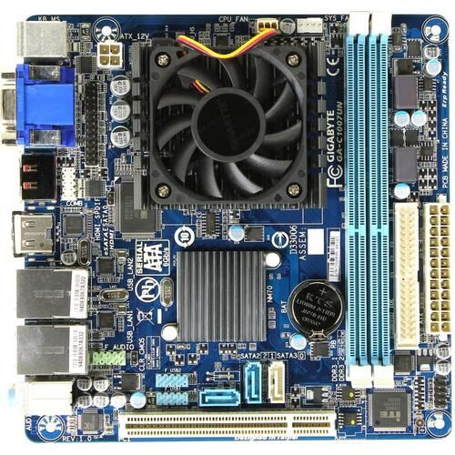 GigaByte GA-C1007UN Материнская плата ITX со встроенным