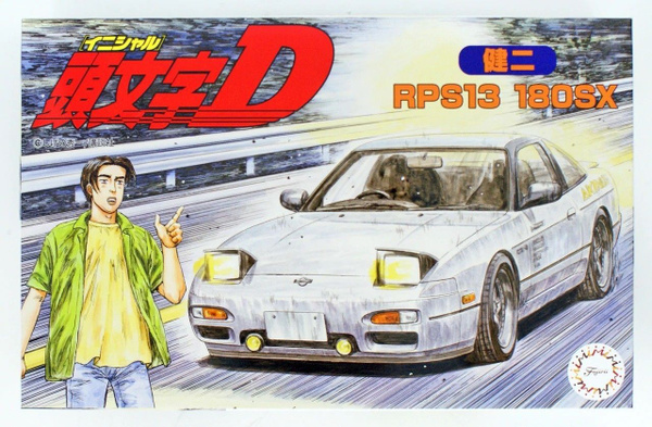 Сборная модель Nissan 180SX Kenji RPS13 Initial D (1:24) FU18362