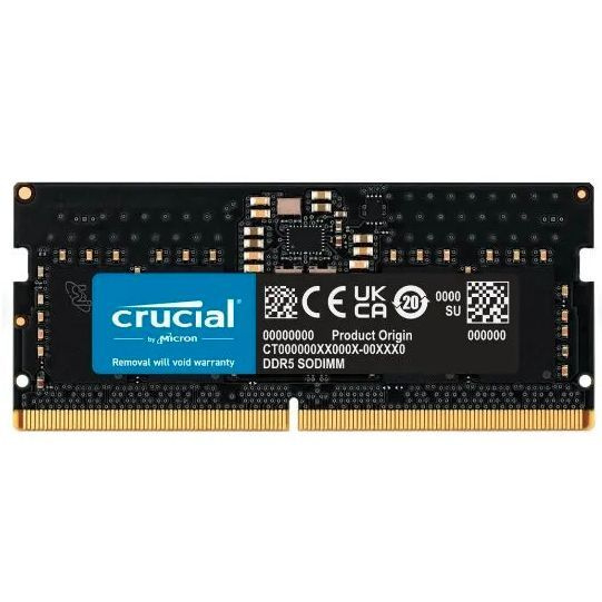 Модуль оперативной памяти Crucial 16 ГБ DDR5 PC38400 4800 MHz CL