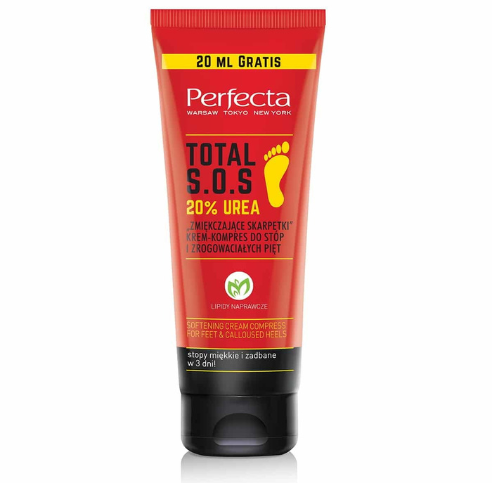 Крем для ног и ороговевший пяток Perfecta "Total SOS Смягчающий ...