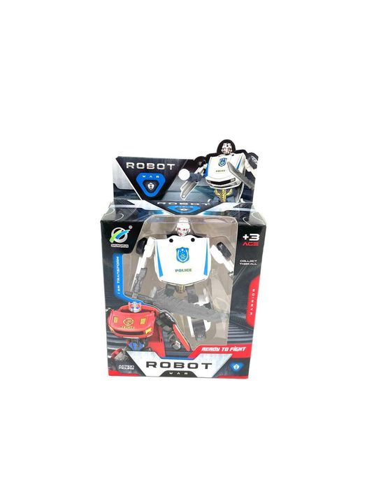 Фигурка-трансформер Полицейская машина. - купить с доставкой по ...