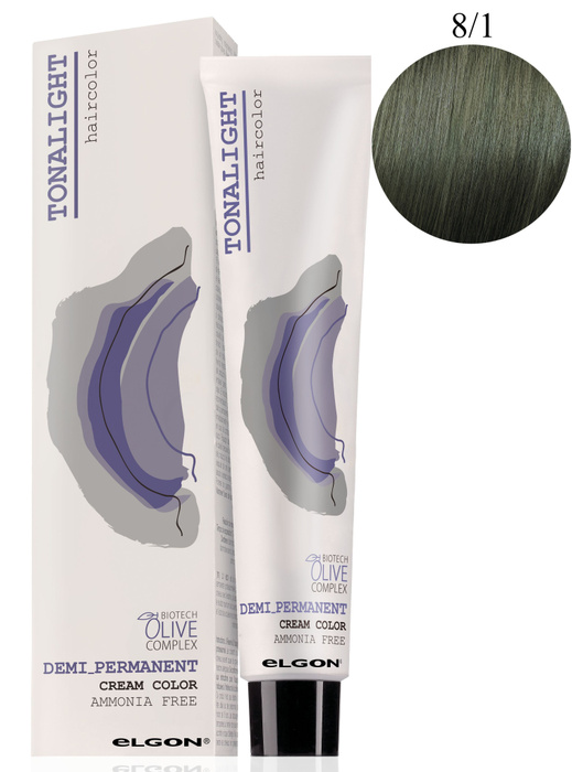 Elgon Краска для волос безаммиачная тонирующая перманентная Tonalight 8 ...