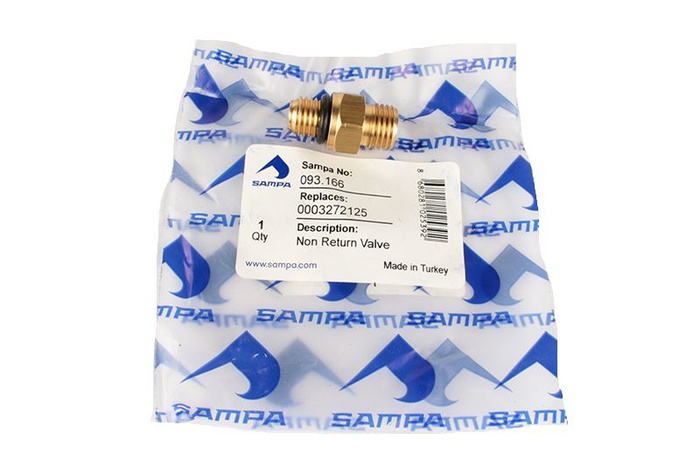 Клапан MERCEDES Actros обратный пневмосистемы SAMPA 093.166 - SAMPA арт .
