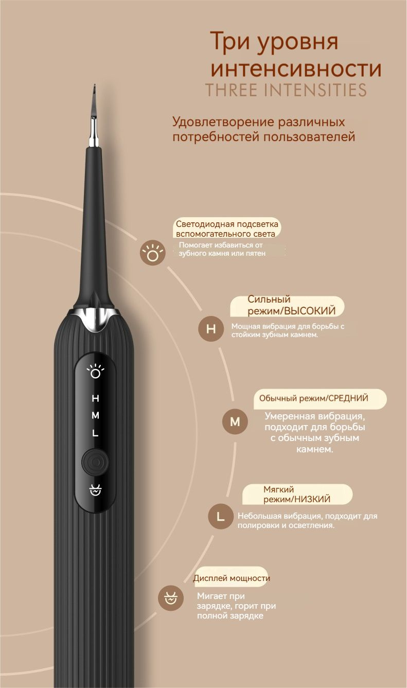 Портативный электрический ультразвуковой аппарат для удаления зубного ...