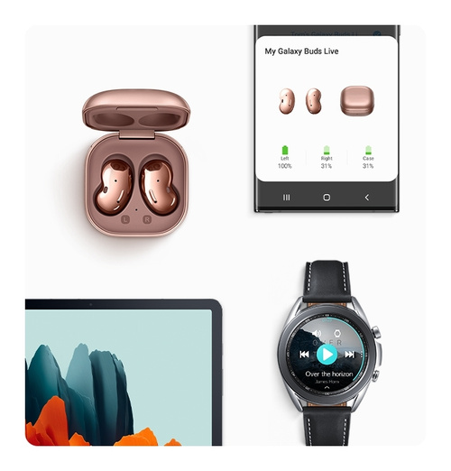 Наушники Вкладыши Samsung Galaxy Buds Live SM-R180 Беспроводное