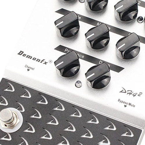 Гитарная педаль эффектов Preamp DemonFX DH4-2 Преамп для