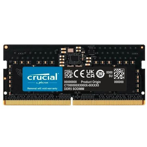 Модуль оперативной памяти Crucial 16 ГБ DDR5 PC38400 4800 MHz CL