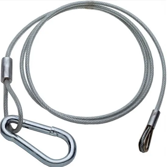 Страховочный трос BXS04S760-PVC, 760мм, 60кг, Laudio, 60 кг, фото 6