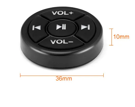 Bluetooth кнопки для управления музыкой в смартфоне с креплением на руль, вариант, фото 5