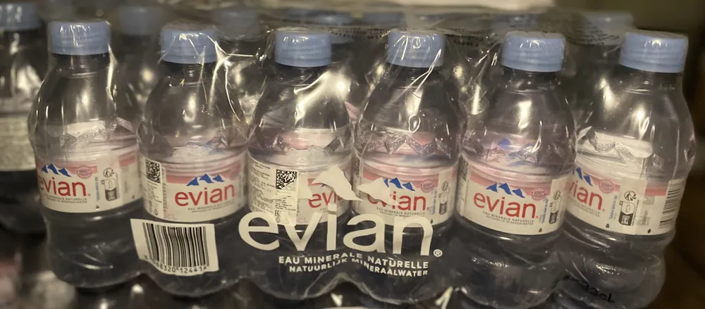 Evian (Эвиан) 0.5л ПЭТ природная минеральная вода, негазированная, 24шт., 330 мл, 24 шт, фото 3