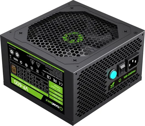 Блок питания GameMax ATX 600W VP-600 80+, Ultra quiet