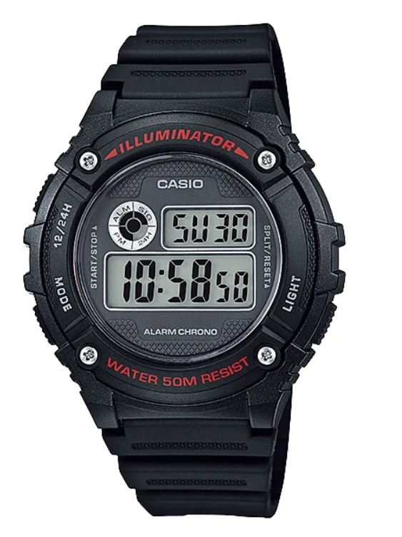 НаручныечасыCasioW-216H-1A