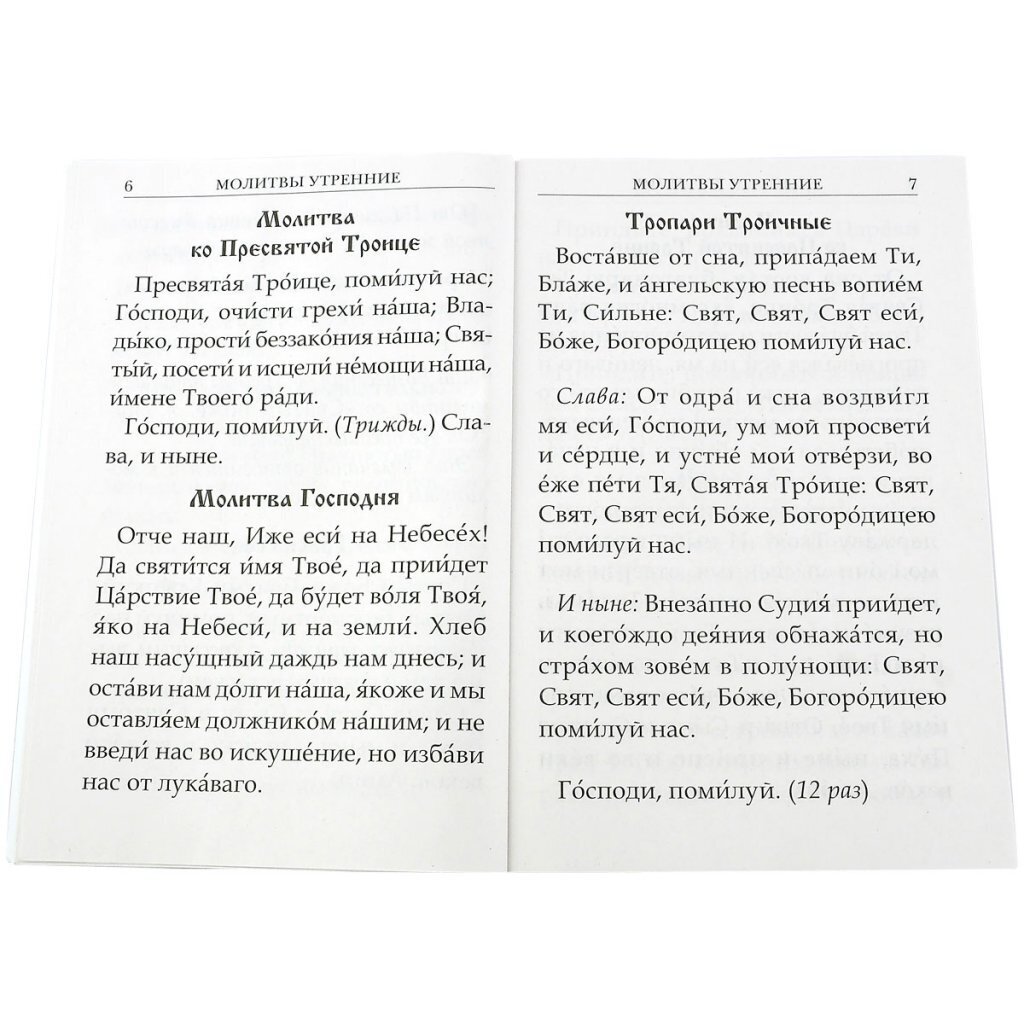 Православный молитвослов крупным шрифтом | Orthodox Prayer Book in Large Print - Ozon image 4