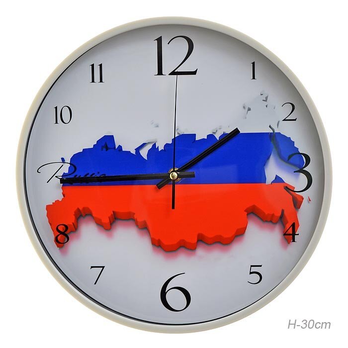 Часы настенные Россия.