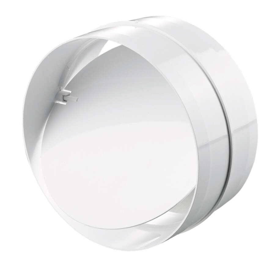 Соединителькруглыхканаловсобратнымклапаномd100ПВХ