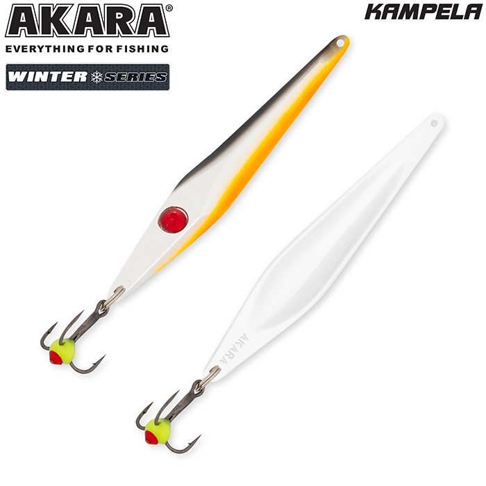 Блесна зим. Akara Ice Kampela 55 4 гр. 21-Sil/Sil