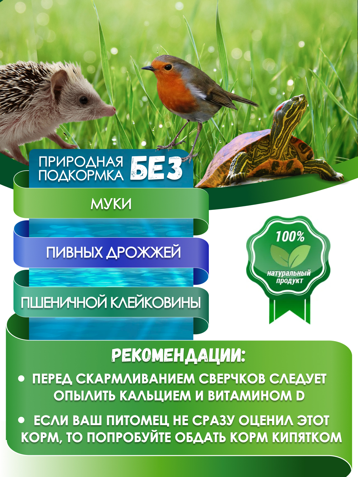 Корм для насекомоядных. Корм для насекомоядных