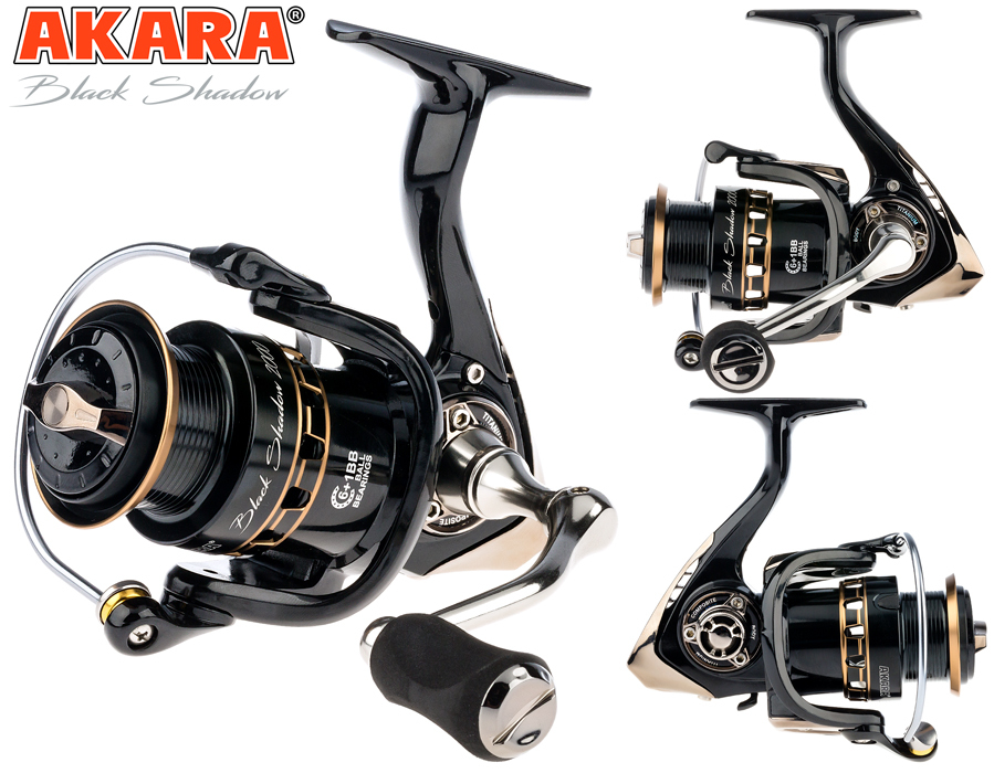 Катушка Akara Black Shadow 2000 6+1 bb
