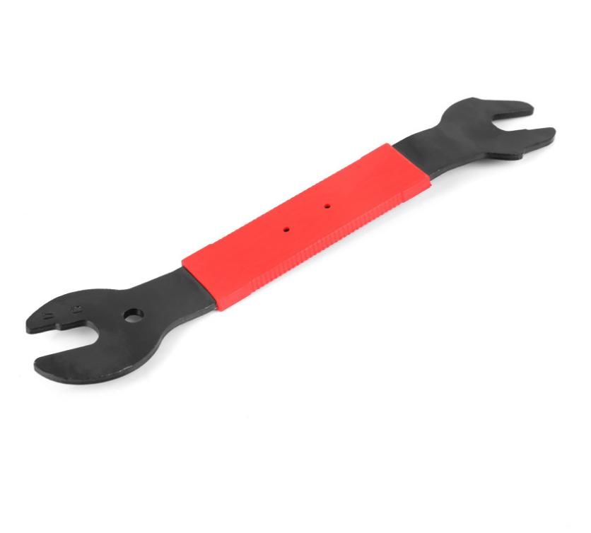Ключ для снятия и установки педалей BLACK TOOLS CT08, 15, 16 и 17 мм, обрезиненная рукоятка, длина 28 см Ключ для снятия и установки педалей BLACK TOOLS CT08, 15, 16 и 17 мм, обрезиненная рукоятка, длина 28 см