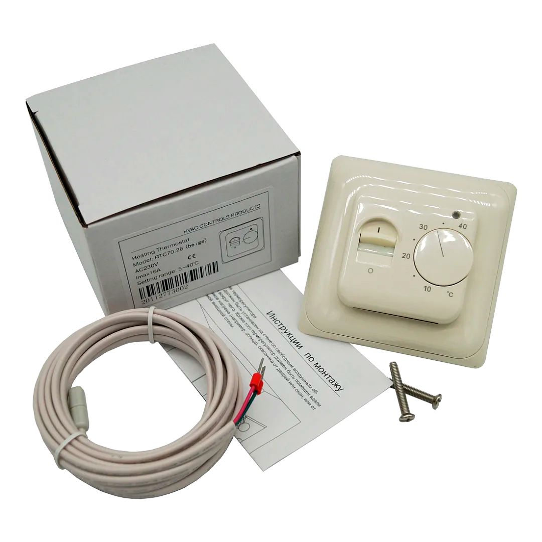 Терморегулятор/термостат MIRO RTC 70.26 Для теплого пола, Универсальный ...