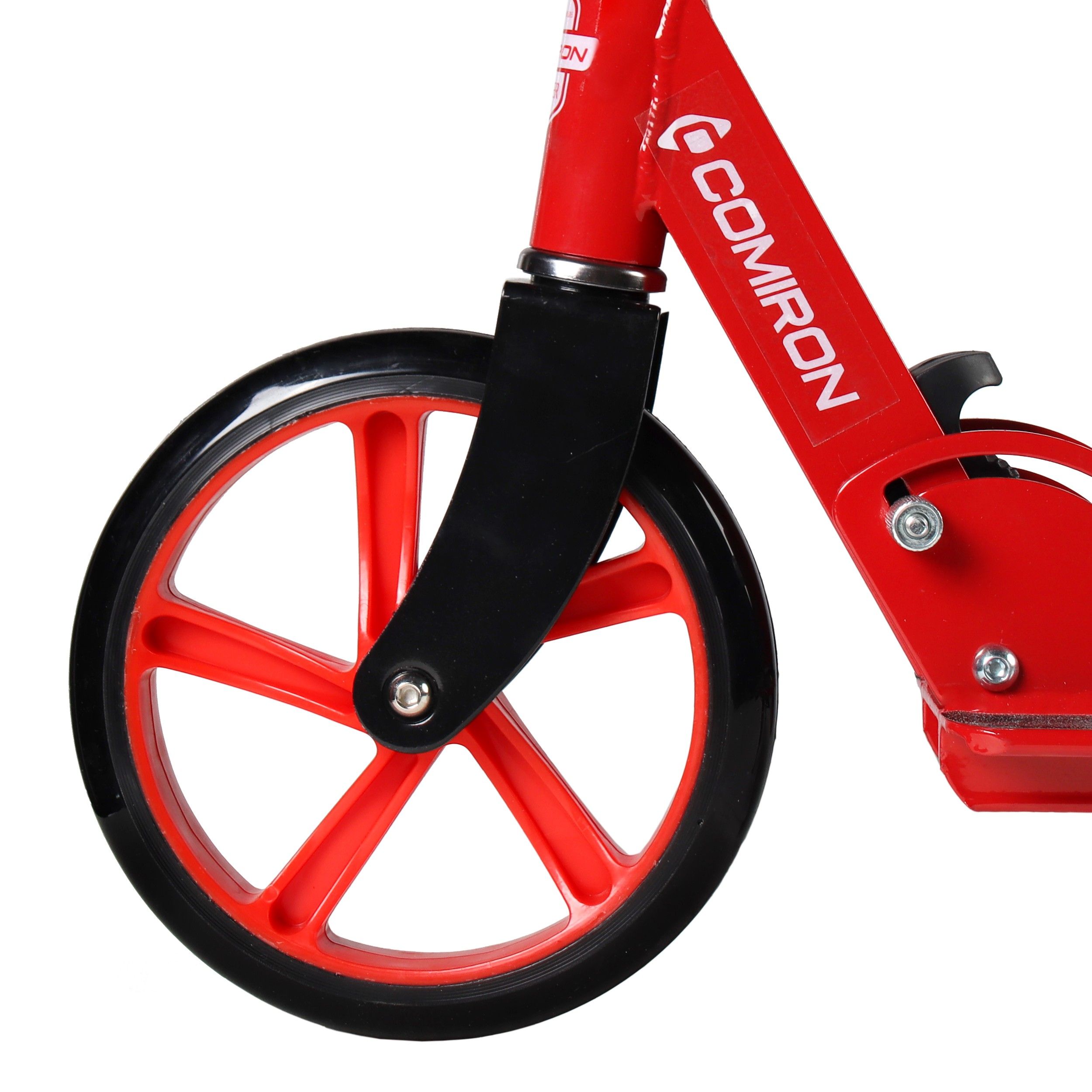 Самокат городской 2-х колесный, SCOOTER GT3623B2, с большими полиуретановыми колесами, красный Самокат городской 2-х колесный, SCOOTER GT3623B2, с большими полиуретановыми колесами, красный