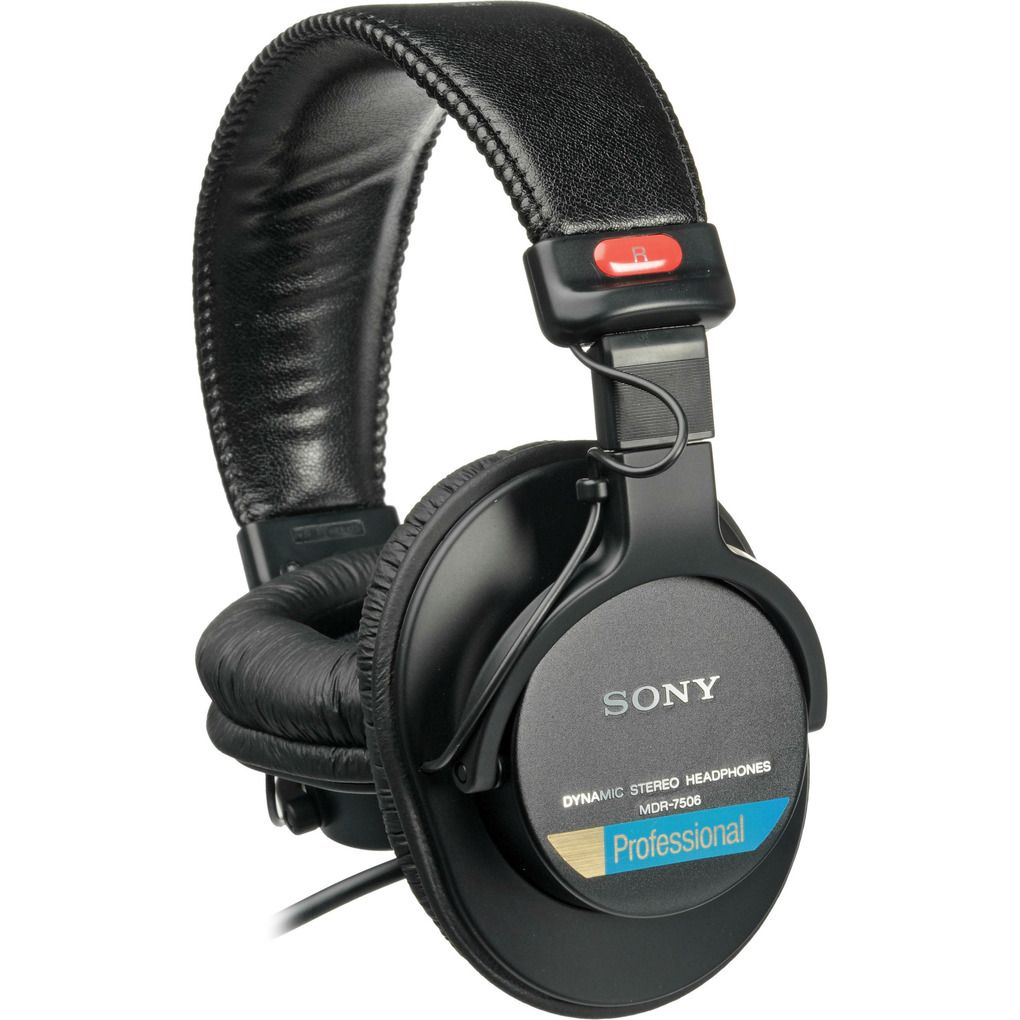 Полноразмерные Полноразмерные Sony MDR-7506 Проводное 63 НФ