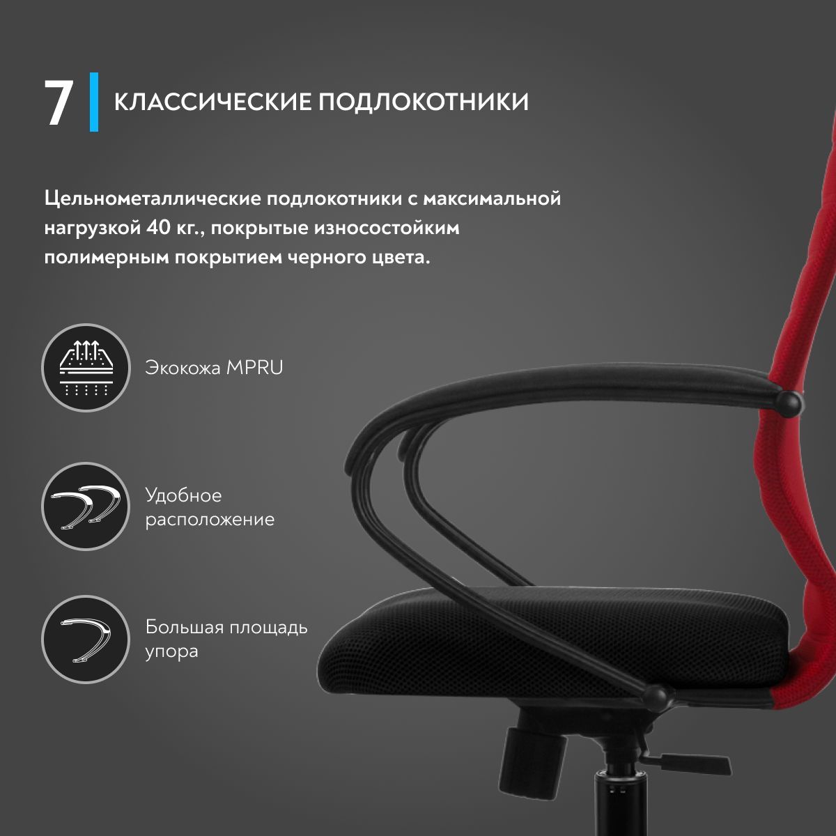 Офисное кресло Метта SU-B-10/подл.130/осн.001 - купить по выгодным ...