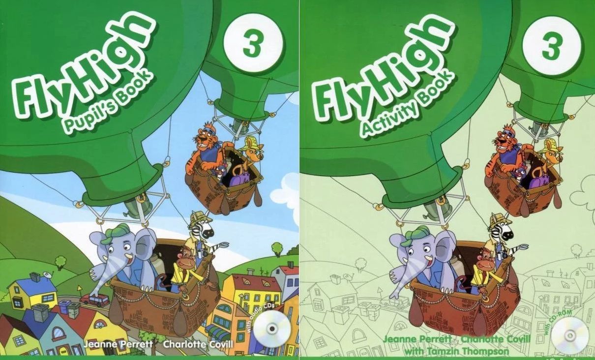 Fly High 3 Pupil'S Book With Audio CDs + Activity Book With CD.