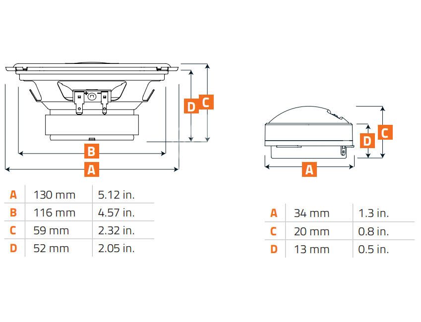 Акустика компонентная Hertz Uno K 130 13см