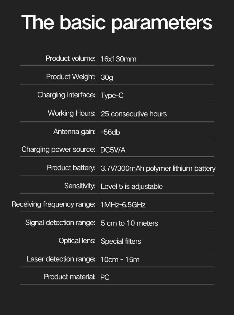 Поиск сигналов GPS беспроводная камера мини жучок противоподслушивающие ...