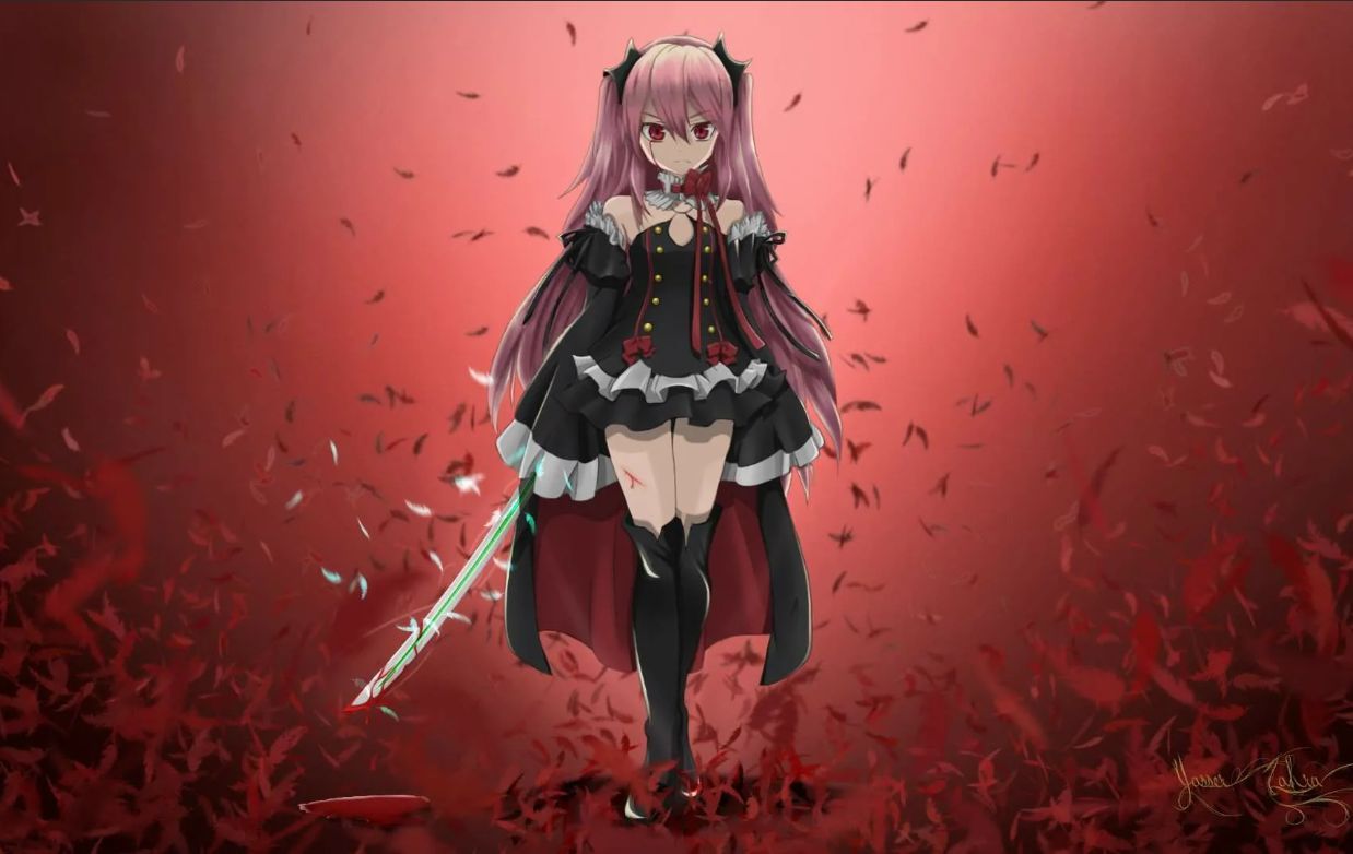 "krul tepes" owari no seraph, anime images, anime