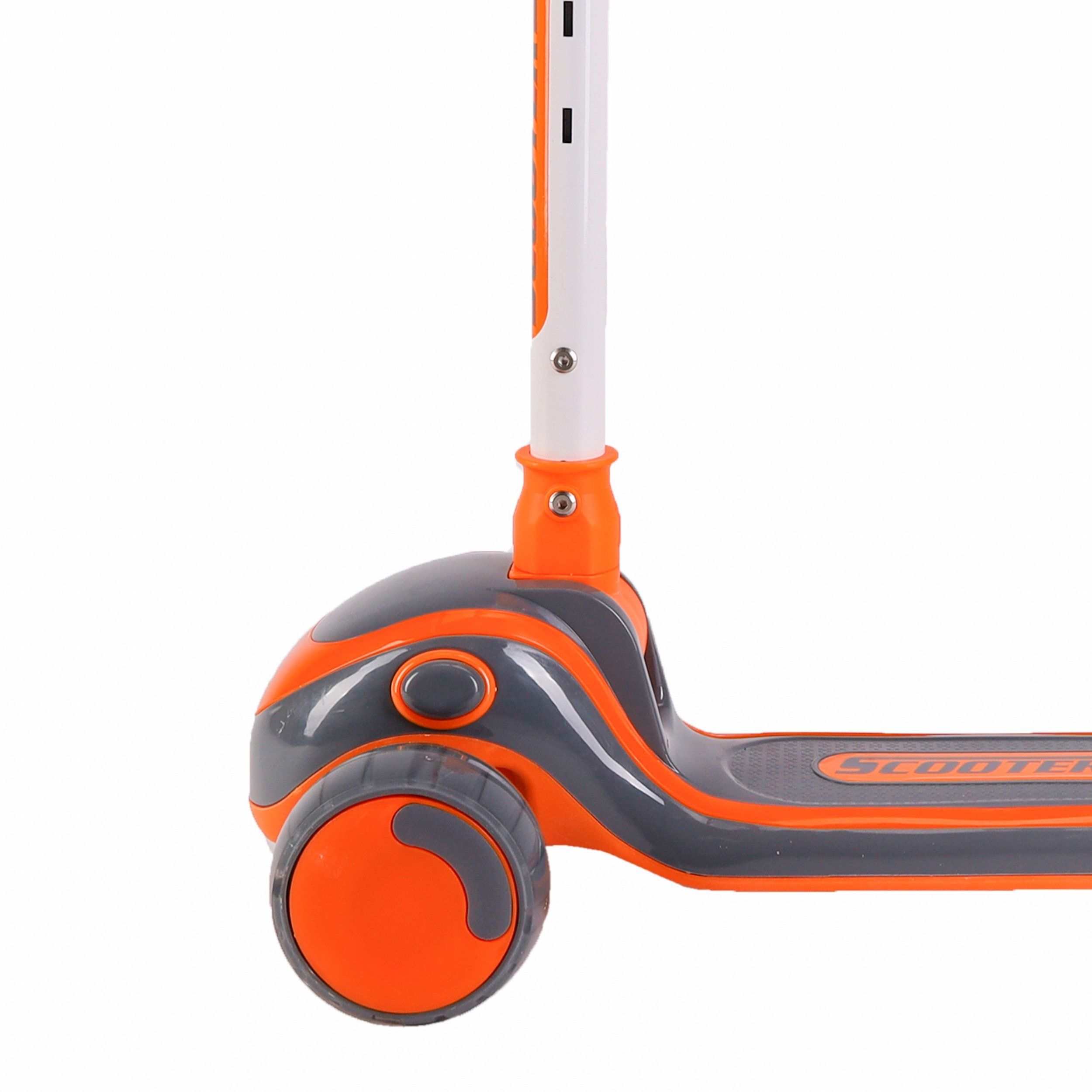 Самокат 3-х колесный SCOOTER Hyper, оранжевый Самокат 3-х колесный SCOOTER Hyper, оранжевый