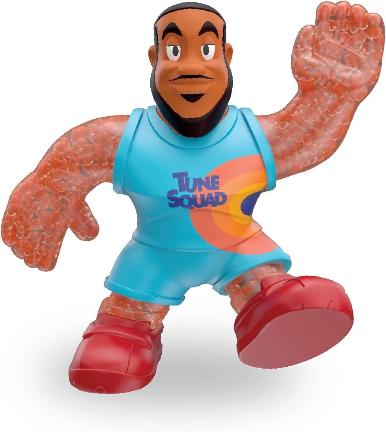 Герои ГДЗ / Heroes of GJZ Лицензия Space Jam 5-дюймовая эластичная фигурка Goo - Леброн Джеймс (США не китай)