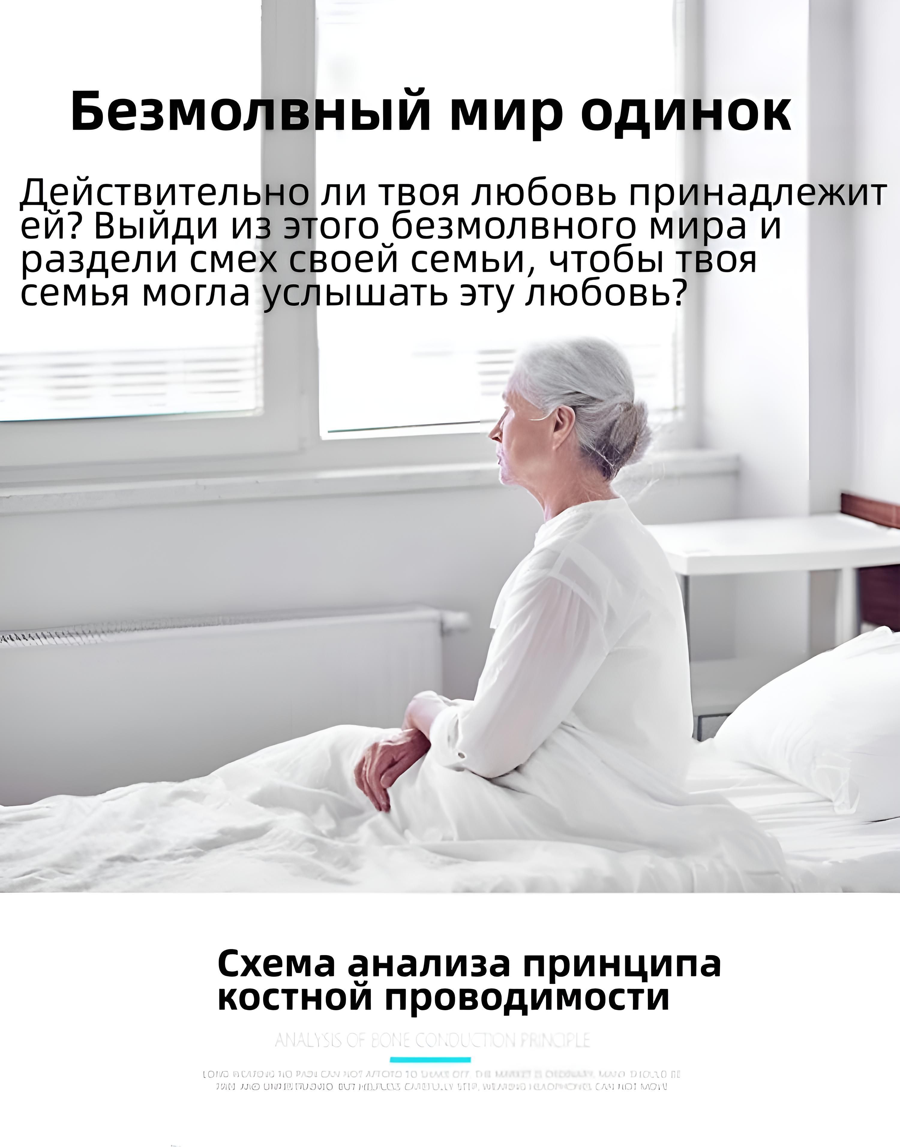 Слуховой аппарат + гарнитура для слухового аппарата с костной ...