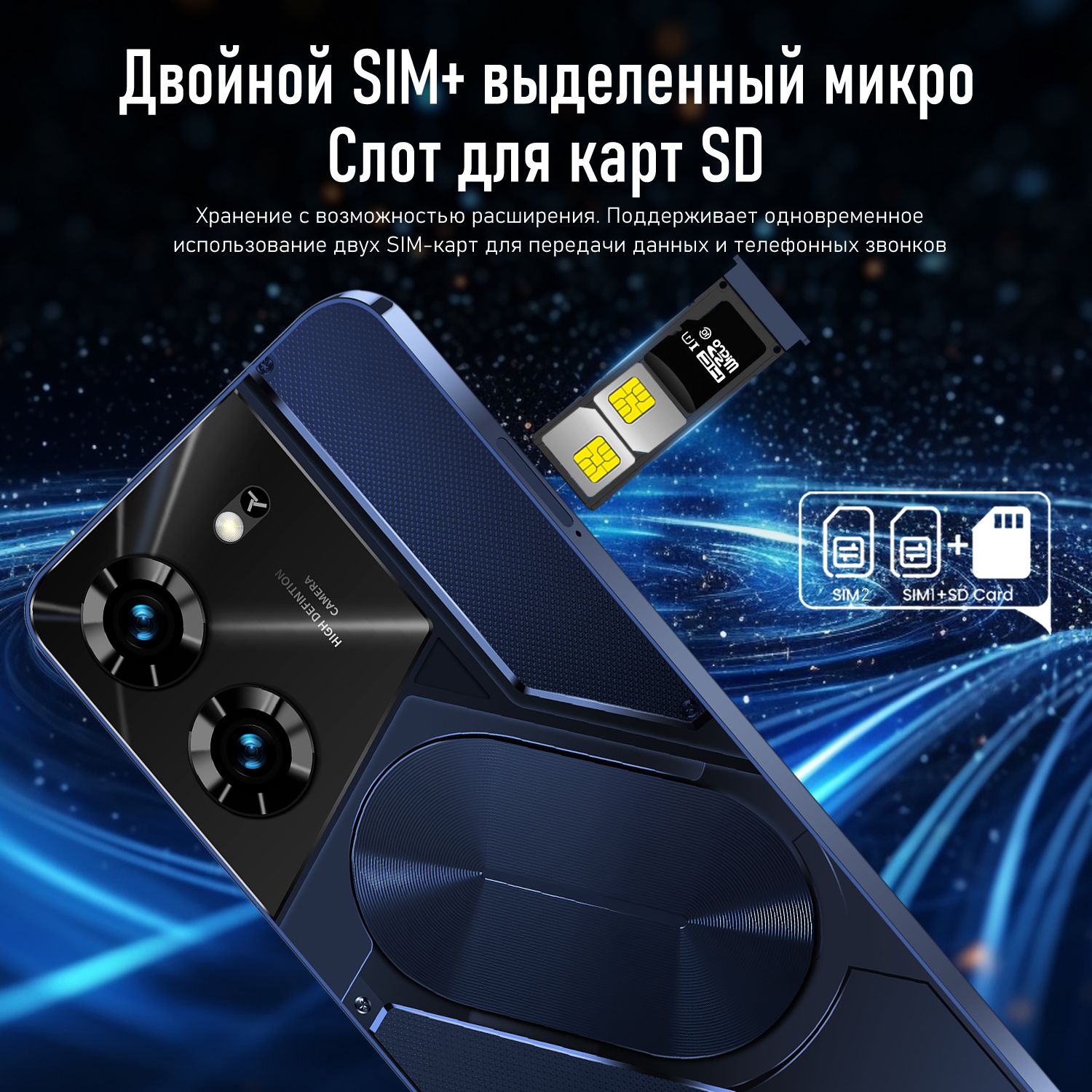 Смартфон 2024 новый российский Pova 5 Pro со встроенным процессором ...
