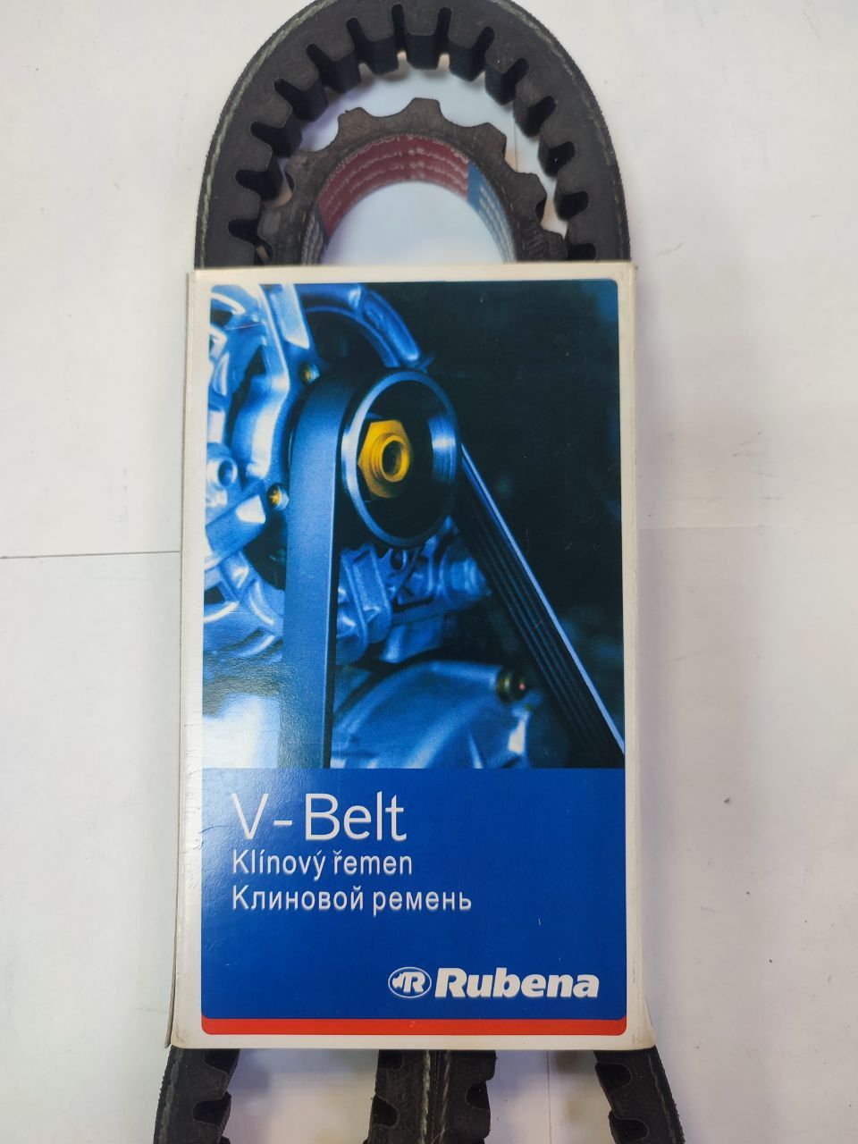 Ремень 1037 (14х10) ЯМЗ КРАЗ вентилятора (RUBENA)