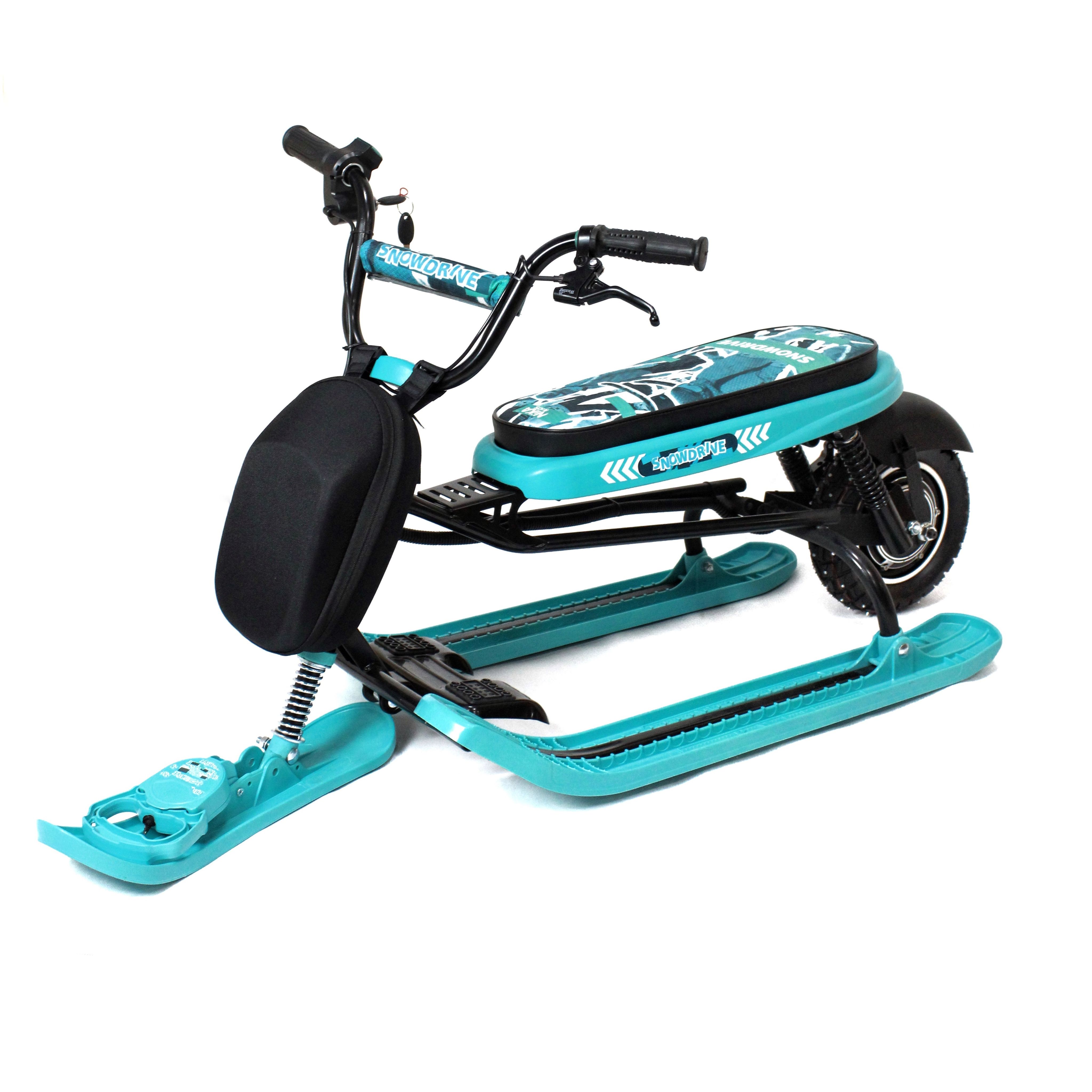 Электроснегокат SnowRazor ONE бирюзовый купить на OZON по низкой цене ...