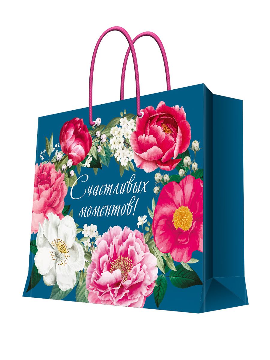 Бумажныйпакетдлясувенирнойпродукциисламинацией,сширинойоснования40,6cм,плотностьбумаги157г/м2/40,6x33x16смарт.90188