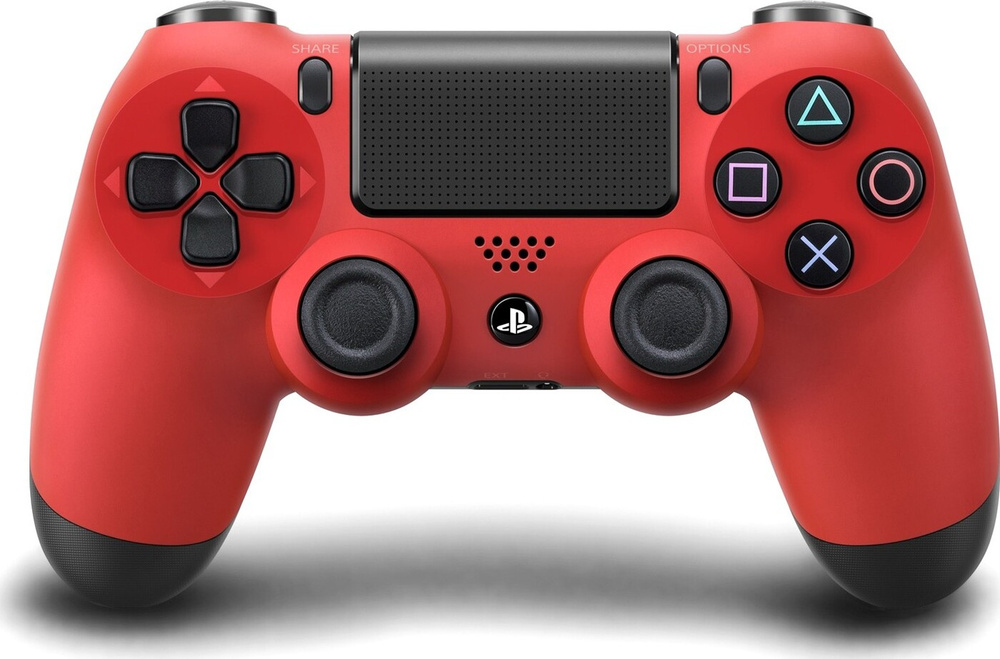 PlayStation Геймпад, Bluetooth, красный #1