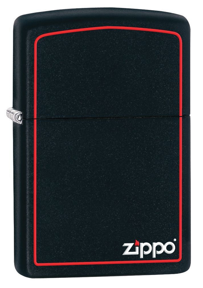 Зажигалка ZIPPO бензиновая Classic Black Matte #1