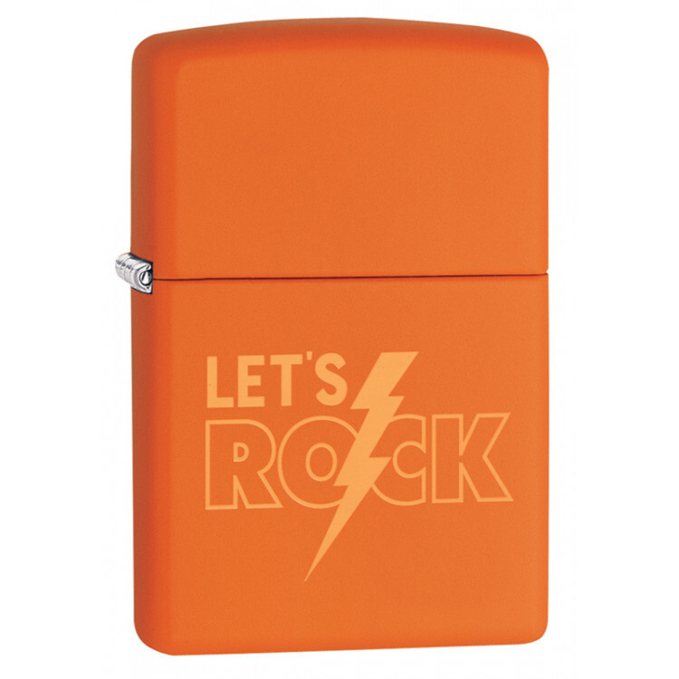 Зажигалка ZIPPO Orange Matte #1